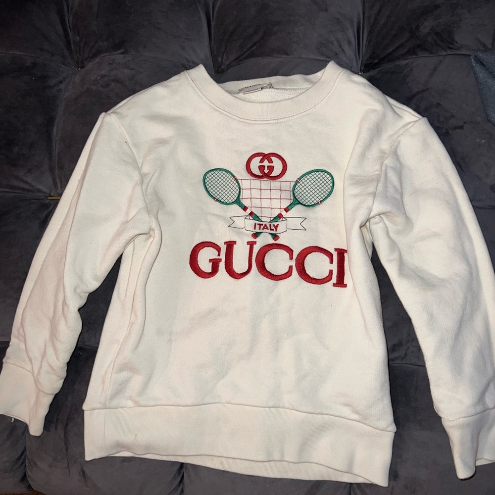 Authentic Gucci boys sweatshirt size 6